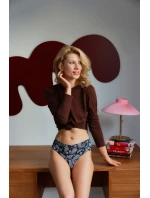 Maxi tangá s kockovaným vzorom - Julimex