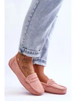 Dámske mokasíny FT245 Powder Pink - Confly