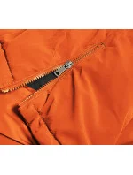 Dámska zimná bunda oranžová (CAN-588)