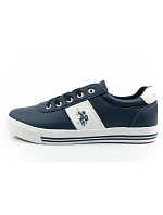 U.S. Polo Assn. topánky tenisky pánske módne tmavomodré pohodlné