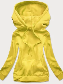 Dámska tepláková mikina v hruškovej farbe (W02-71)