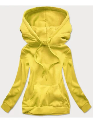 Dámska tepláková mikina v hruškovej farbe (W02-71)