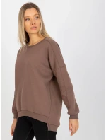 Mikina RV BL 8261.51 hnedá