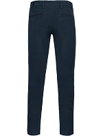 Kariban K 740 Pánske chino nohavice 20.K740 tmavomodrá