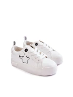 Dziecięce Buty Sportowe Sznurowane Big Star KK374222 Białe