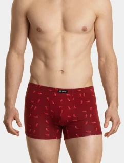 Pánské boxerky ATLANTIC 2Pack - vínové/černé