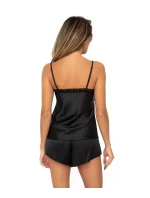 Dámske pyžamo Tiffani čierne - Donna