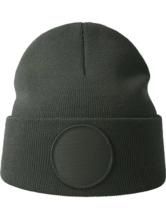Atlantis Headwear Wind-S Circular Patch Pletená čepice patch 33.0319 dark grey Atlantis Headwear Wind-S Circular Patch Pletená čepice patch 33.0319 dark grey