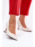 Elegantné lodičky Vinceza 62222 Beige Expanding Toe Elegantné lodičky Vinceza 62222 Beige Expanding Toe