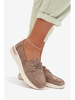 Semišové poltopánky 26PB18 beige - Jezzi Semišové poltopánky 26PB18 beige - Jezzi