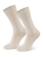 Pánske prírodné ponožky 100% bavlna 200