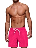 FashionStreet pánske fuchsiové šortky SX2532 FashionStreet pánske fuchsiové šortky SX2532