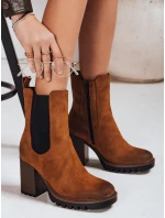 Dámske semišové ťavie čižmy FashionStreet ZY1313