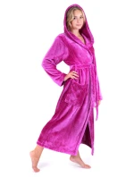 Dámsky župan Siena s kapucňou 3156 fuchsiová - Vestis
