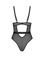Dámske očarujúce body Vila Blanes Teddy black - Obsessive