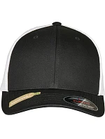 Flexfit 6511RM 6-panelová trucker čiapka „Recycled“ 55.11RM čierna/biela Flexfit 6511RM 6-panelová trucker čiapka „Recycled“ 55.11RM čierna/biela