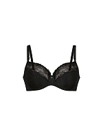 Podprsenka s kosticami Eloise . 5294 black - RosaFaia