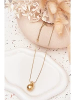 Náhrdelník Na Žíji S Přívěskem Slza Zlato