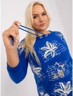 Blúzka RV BZ 9073.86 kobalt