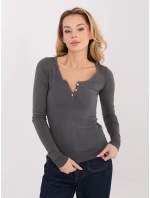 Blúzka WT BZ A1175.98 grafitová