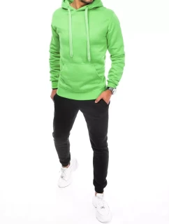 FashionStreet pánska zeleno-čierna tepláková súprava AX0646