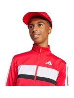 Detská tepláková súprava adidas Seasonal Essentials Tiberio 3-Stripes Tricot red/black JI6214