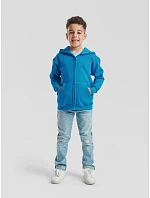 Fruit of the Loom Classic Kids Sweat Jacket Detská mikina s kapucňou 16.2045 fuchsiová Fruit of the Loom Classic Kids Sweat Jacket Detská mikina s kapucňou 16.2045 fuchsiová