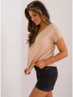 Tričko RV TS 4832.29 ťava