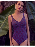 Jednodielne plavky 7249 M1 fialová a modrá - Anita Jednodielne plavky 7249 M1 fialová a modrá - Anita
