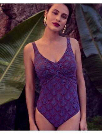 Jednodielne plavky 7249 M1 fialová a modrá - Anita Jednodielne plavky 7249 M1 fialová a modrá - Anita