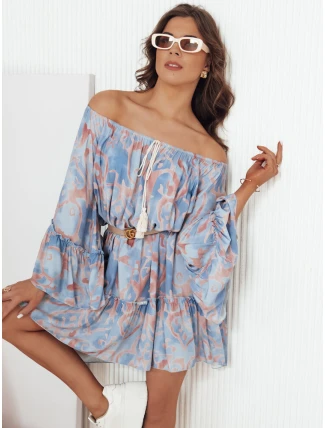 Španielske šaty FIONUALA modré FashionStreet EY2484 Španielske šaty FIONUALA modré FashionStreet EY2484