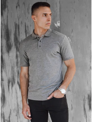 FashionStreet pánska tmavosivá polokošeľa PX0602