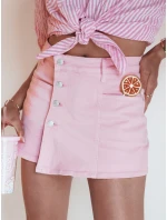Dámska svetloružová sukňa-šortky SUMERLUXE FashionStreet SY0344
