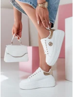 Dámske tenisky na platforme KITNOT gold FashionStreet ZY0920 Dámske tenisky na platforme KITNOT gold FashionStreet ZY0920