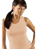 Béžová dámska košieľka Emili Sara XXL-XXXL