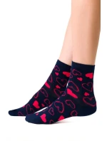 Dámske ponožky Steven art.136 Srdce Dámske ponožky Steven art.136 Srdce