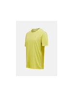 Pánske tričko PEAK PERFORMANCE M Wool-Blend Shortsleeve, žltá farba Pánske tričko PEAK PERFORMANCE M Wool-Blend Shortsleeve, žltá farba