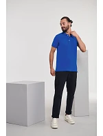 Russell Athletic 566M Pánske elastické polo tričko z piké 10.566M biele Russell Athletic 566M Pánske elastické polo tričko z piké 10.566M biele
