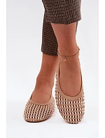 Dámské sandály s pleteným vzorem Camel Selviora