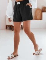 Dámske šortky OWN STYLE black FashionStreet SY0451 Dámske šortky OWN STYLE black FashionStreet SY0451