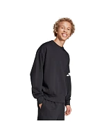 Pánska mikina adidas Essentials Loose Fit 3 Bar Logo Black JF3542