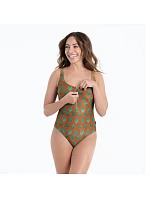 Jednodielne plavky Style Elouise 7713 rusty brown - RosaFaia