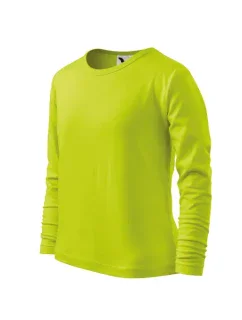 Tričko Fit-T LS pre deti limetkové