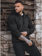 FashionStreet čierna pánska tepláková súprava AX0736