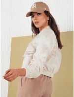 Dámska béžová bomber bunda SERRO s FashionStreet TY4298