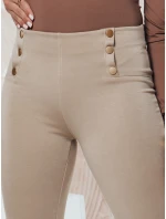 Dámske nohavice MODSTORY beige FashionStreet UY2179