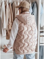 VESOLITA dámska prechodná prešívaná vesta ružová FashionStreet TY4879 VESOLITA dámska prechodná prešívaná vesta ružová FashionStreet TY4879