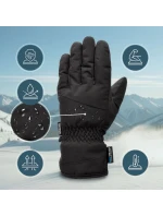 Zimné rukavice Meteor Nevis M čierne