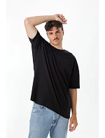 Tričko Mantis M 201 Oversize z hrubej bavlny 70.0201 čierne Tričko Mantis M 201 Oversize z hrubej bavlny 70.0201 čierne