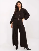 IT nohavice SP 25782.73 tmavohnedé